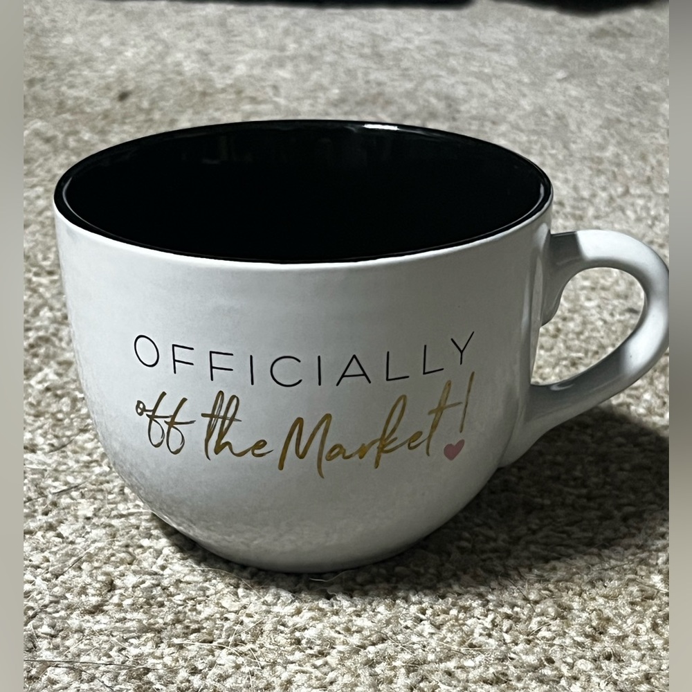 “Officially off the Market” coffee mug